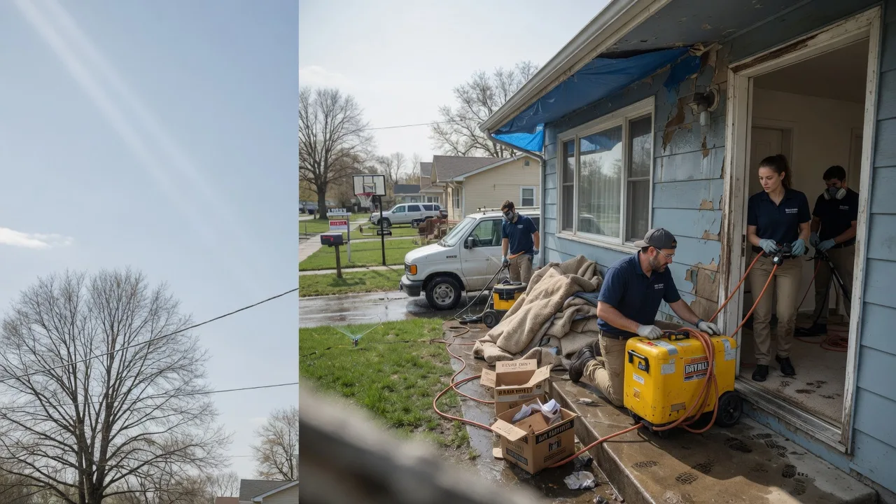 Basement Flood Cleanup in Monessen, PA near me